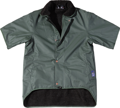 Veste à manches courtes SealFlex. Protection supérieure contre les intempéries. Imperméable et coupe-vent. Vêtements d'extérieur adaptés à des activités telles que la construction, l'agriculture ou les loisirs tels que la chasse, la pêche, la randonnée ou le camping. Équipement de pluie hydrofuge.